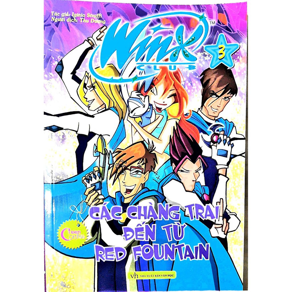 หนังสือ - Winx Club - เด็กชายจากน้ําพุแดง