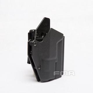 FMA G17S WITH SF Light-Bearing Holster Short Jacket for G17 &amp; Inforce APLC Light tactical Equipments 1327 อุปกรณ์เกียร์ยุทธวิธีแคมป์ปิ้งและเดินป่า