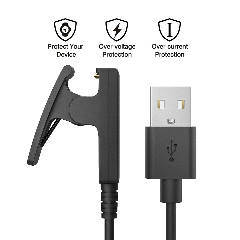 แท่นชาร์จ USB Type C สําหรับ Garmin Forerunner 645 235 230 630 Vivomove HR