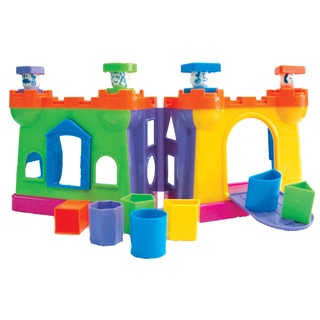 Funtime ปราสาทจับคู่รูปทรงเรขา Shape Sorting Castle ของเล่นเสริมพัฒนาการเด็ก