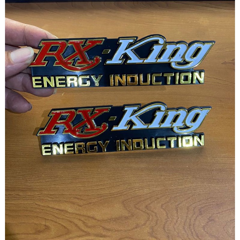 RX KING EMBLEM LOGO RX KING กล่องแบตเตอรี่สามารถซ้อนทับและ 1 ชุด