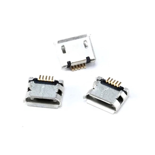 ซ็อกเก็ตเชื่อมต่อ Micro Usb Type B Female Placement Smd Dip 20 ชิ้น / ล็อต