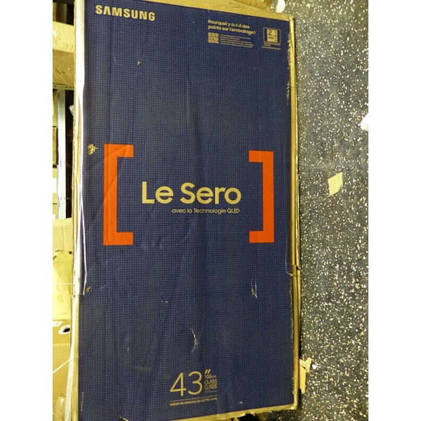 SAMSUNG THE SERO 43" LED LCD TV QLED 4K 3840X2160 QN43LS05TAF