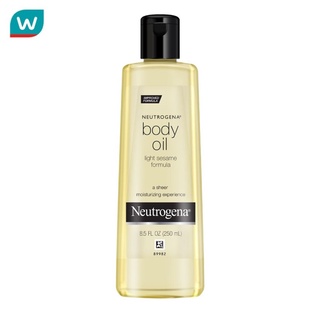 Neutrogena นูโทรจีน่า บอดี้ ออยล์ ไลท์ เซซามี่ 250 มล.