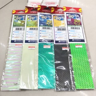 สติ๊กเกอร์ ติดเหยื่อจิ๊ก HARIMITSU ขนาด 5cmx30cm