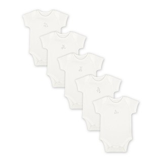mothercare little bunny bodysuits - 5 pack VD702 ชุดบอดี้สูทเด็ก