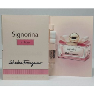 Vial 💢 Salvatore Ferragamo 🌈 Signorina in Fiore EDT 1.5ml น้ำหอมชนิดพกพา น้ำหอมไวออลแท้💯