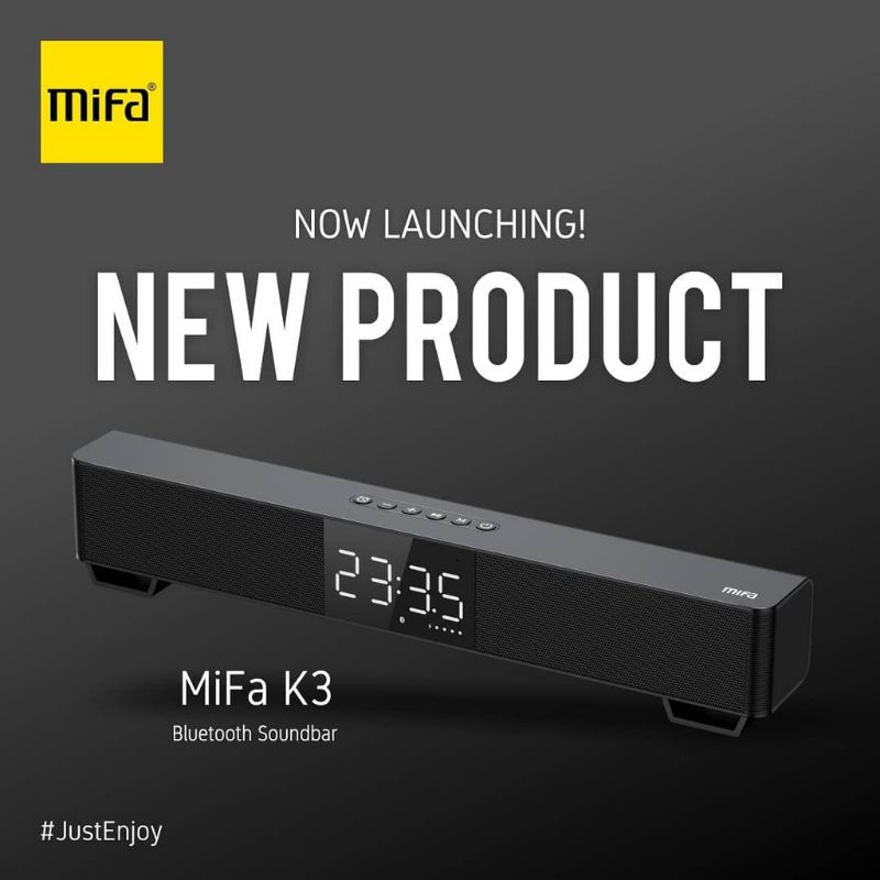 Mifa Soundbar K3 TWS Bluetooth Speaker Stereo ลำโพงบลูทูธ ซาวด์บาร์ คุณภาพ