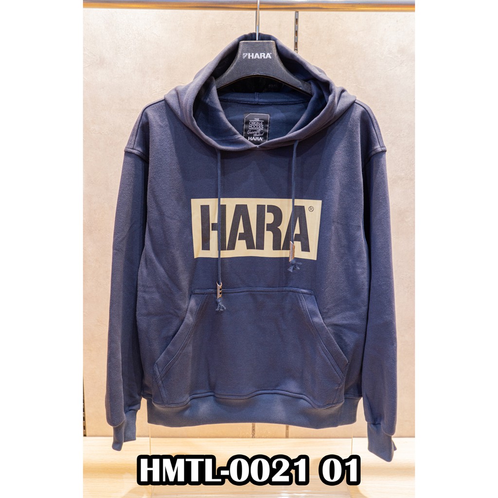 HARA เสื้อฮู๊ด HMTL-0021 สีกรมท่า 01