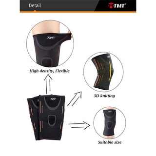 สนับเข่า ซัพพอร์ทเข่า Size M/L TMT weaving elasticity breathable knee pads support guard brace protective sports