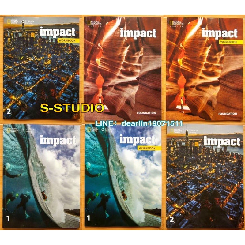 Impact Foundation—2（6books）3student book 3workbook