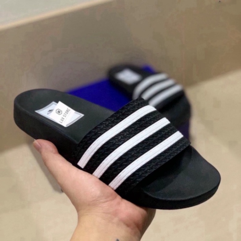 คุณภาพสูง MENS SLIPPERS ADIDAS 3 HORIZONTAL STRIPES CAREFULLY H2T STORE