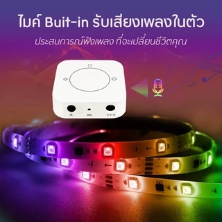 Tuya 🌈 ไฟเส้น ไฟวิ่ง ไฟรุ้ง เกรดพรีเมี่ยม WiFi ARGB RGBIC LED IntLight | เล่นตามเพลงได้