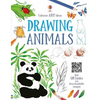 (NEW) หนังสือภาษาอังกฤษ DRAWING ANIMALS (USBORNE ART IDEAS)