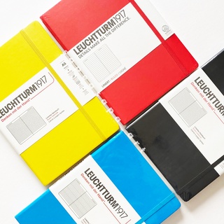 สมุด A5 Leuchtturm1917 ลายเส้นบรรทัด Ruled ปกแข็ง