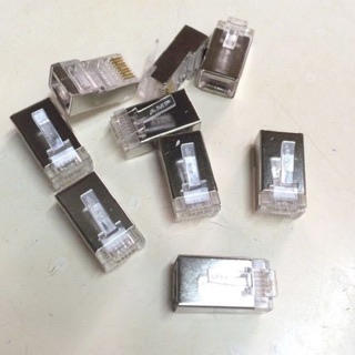 หัวแลน Lan Head RJ45 CAT5 Shielded(10ตัว)