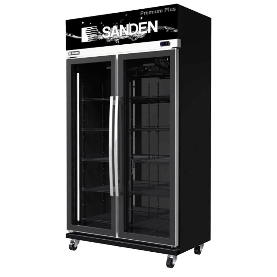 SANDEN ตู้แช่ 2ประตู รุ่น YEM-1105 Premium Plus Black Edition