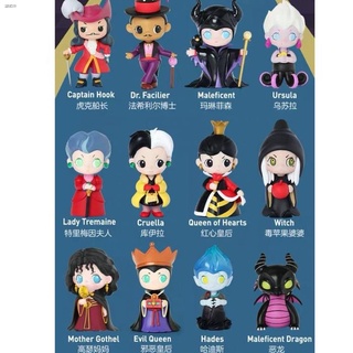 [Optional] ตุ๊กตาฟิกเกอร์ Disney Viliains Series Blind box ตุ๊กตาน่ารัก