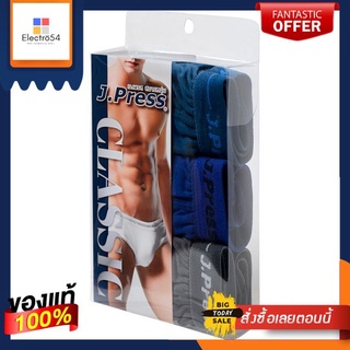 เจ.เพรส กางเกงชั้นในชาย แพ็ค 3 ตัว สีเข้ม MJ.PRESS MEN UNDERWEAR PACK 3 DARK COLOR M