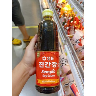 ecook เกาหลี ซอสถั่วเหลือง จินเอส sempio soy sauce jin s 930ml