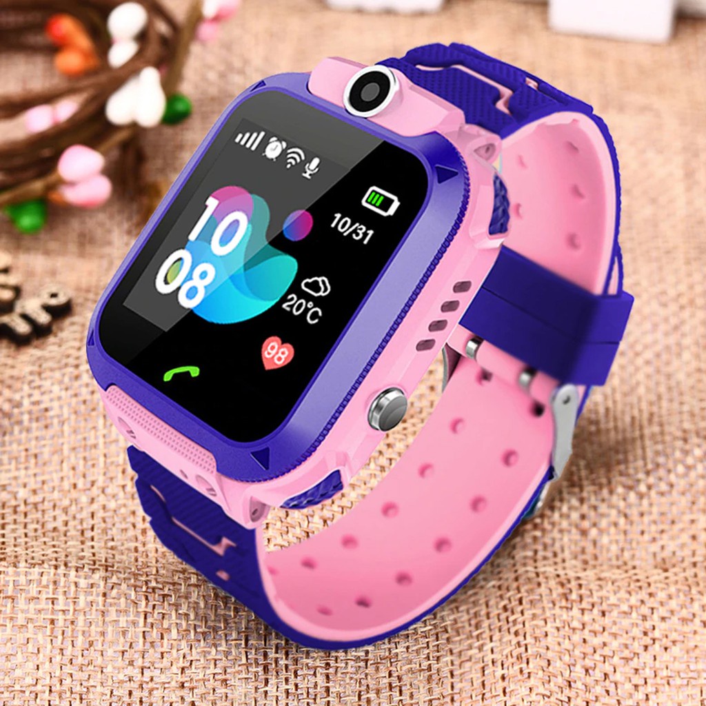MK 🔥 ส่งจากไทย 🔥 Smart Watch Q12 Kids นาฬิกาเด็ก นาฬิกาอัจฉริยะ IP67 หน้าจอสัมผัส SOS