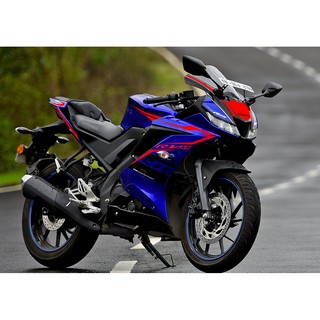 สติ๊กเกอร์แต่งลายรถรุ่น YAMAHA YZF R15 V.2 2018-2020 ลาย Racing V.1