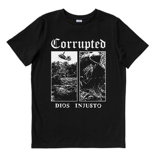 เสื้อยืดโอเวอร์ไซส์Dios INJUSTO เสียหาย | เสื้อยืด พิมพ์ลายวงดนตรี | เพลงเมอร์ช | Unisex | เสื้อยืด พิมพ์ลายดนตรี | โลหะ