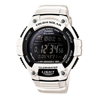 ﻿Casio นาฬิกาข้อมือผู้ชาย สายเรซิ่น รุ่น W-S220C-7BVDF - white