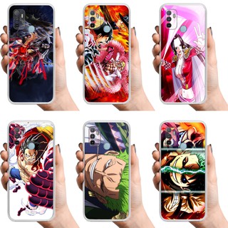 Case Cartoon One Piece Luffy OPPO A53 2020 /A33 2020/A32 เคส Case Soft TPU Silicone Matte Cover Casing เคสซิลิโค