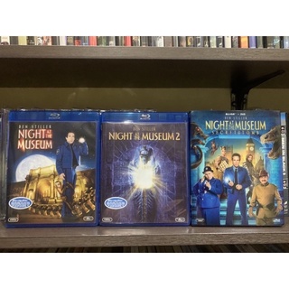 Blu-ray แผ่นแท้ เรื่อง Night At The Museum 1-2-3 เสียงไทย บรรยายไทย