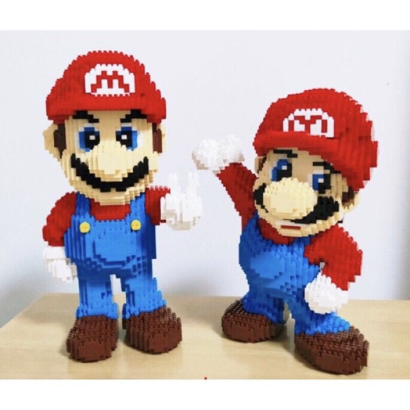 นาโนตัวต่อมาลิโอ้ชูนิ้วมี2แบบMario นาโนตัวต่อมาลิโอ้ชูนิ้วมี2แบบMario