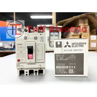 Mitsubishi Breaker เบรกเกอร์ NF63-CV 380VAC (3P40A, 3P50A, 3P63A)