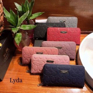กระเป๋าสตางค์แบรนด์เนม Coach สวยหรูมาก พรีเมี่ยม พร้อมกล่อง
