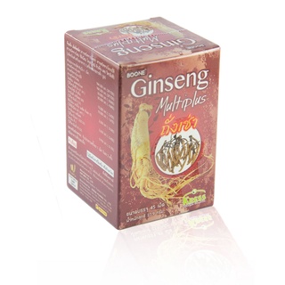 Boone ginseng multiplus 45 Tabs จินเส็ง มัลติพลัส ถั่งเช่า 45 เม็ด