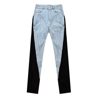 Two Tone Jeans 👖💟  (S M L)