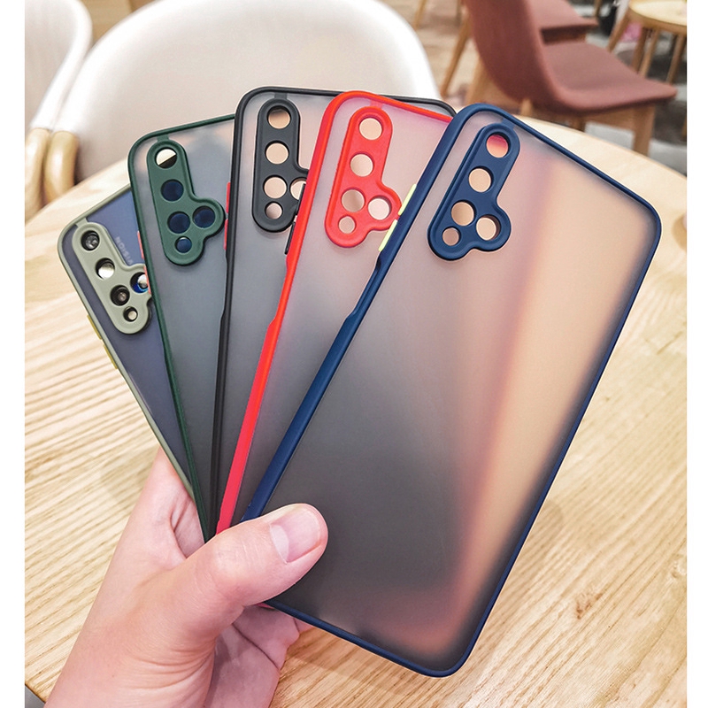 เคสโทรศัพท์สีโปร่งแสง Huawei Nova 5T Nova 5 Nova5 Pro #8