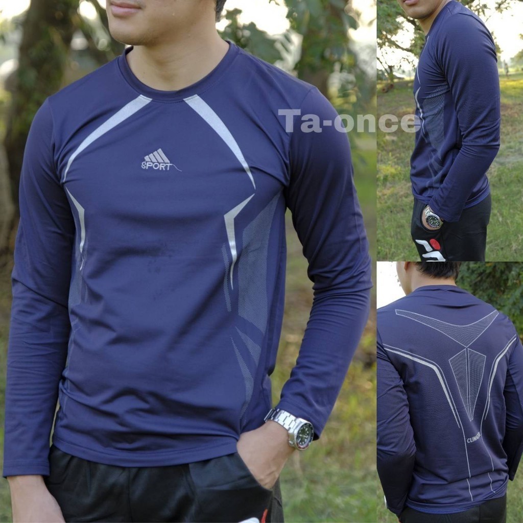 เสื้อกีฬา เสื้อรัดรูป บอดี้ฟิต รัดกล้ามเนื้อ Bodyfit เด็กและผู้ใหญ่ (SP14)