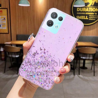 โทรศัพท์มือถือ OPPO Reno 8 8Pro 5G Luxury Starry Sky Soft Tpu Phone Case OPPO Reno8 Pro 5G Housing Shell 2022