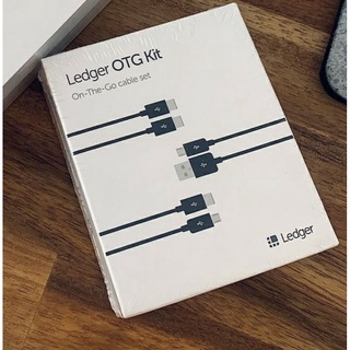 สายชาร์จ Ledger OTG Kit (On-The-Go Cable Set for Ledger Cryptocurrency Hardware Wallet)มีของพร้อมส่ง