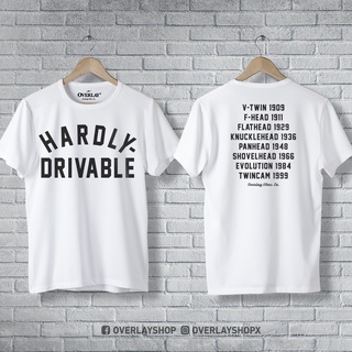 เสื้อยืด HARDLY-DRIVABLE TEE