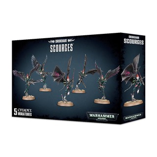 [200Bพร้อมส่ง] Warhammer: 40K: DRUKHARI SCOURGES  โมเดลเกมสนามจำลอง