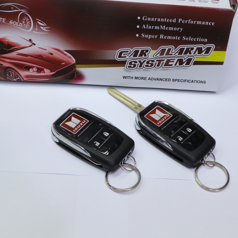 📣ชุดรีโมทกันขโมยตรงรุ่นรถ Isuzu d-maxแบบพับดอกกุญแจ Y285 i🛻🛻🛻🎉🎉🎉
