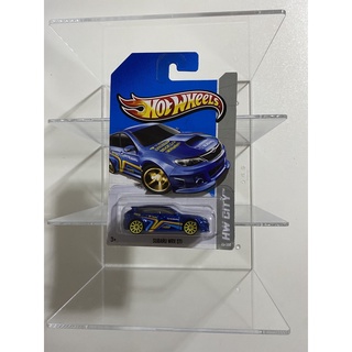 Hot wheels SUBARU WRX STI 2013 HW CITY NIGHT BURNERZ 25 OF 250 (Blue)