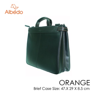 [Albedo] ORANGE BRIEF CASE กระเป๋าเอกสาร/กระเป๋าถือ/กระเป๋าหิ้วเอกสาร รุ่น ORANGE - OR04099