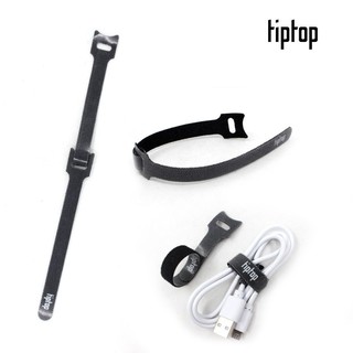 TIPTOP แถบรัดสายชาร์จ ม้วนเทปไนลอน สายรัดจัดเก็บสายชาร์จ สาย HDMI สายเมาส์