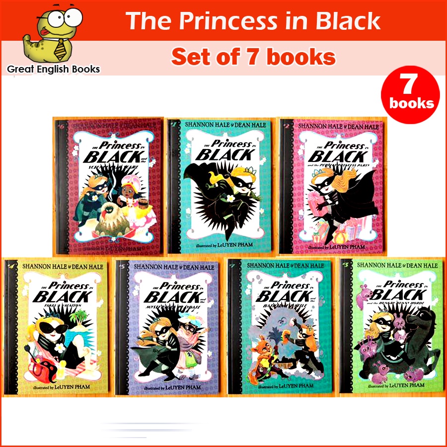 (Update 10 BookS) ชุดหนังสือภาษาอังกฤษ เจ้าหญิงชุดดำ The Princess in Black Set of 10 books