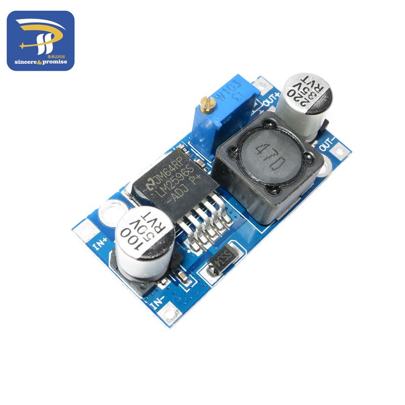 LM2596 LM2596S ADJ โมดูลจ่ายไฟ DC-DC Step-down mo...