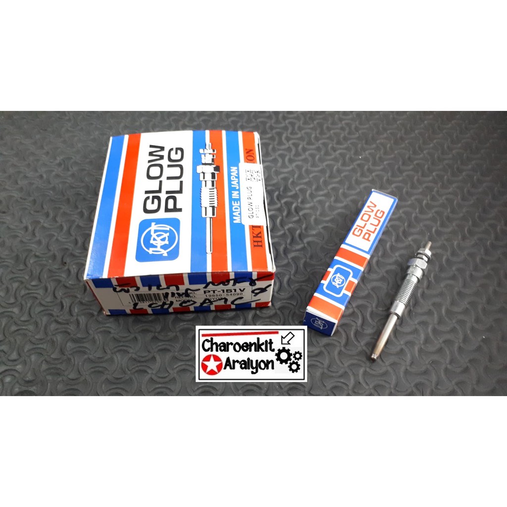 HKT หัวเผา TOYOTA โตโยต้า MIGHTY-X MT-X ไมตี้เอก 2L II 2L TIGER ไทเกอร์ 3L 5L  เบอร์ PT-151V Made in