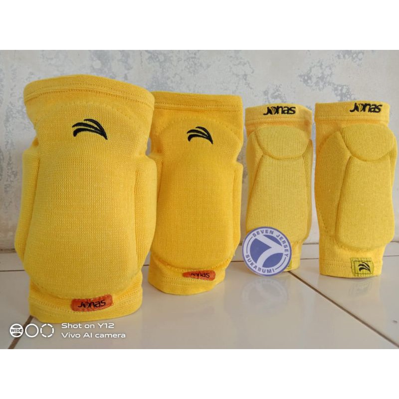 Jonas V2 Classic Yellow Elbowpad Kneepad