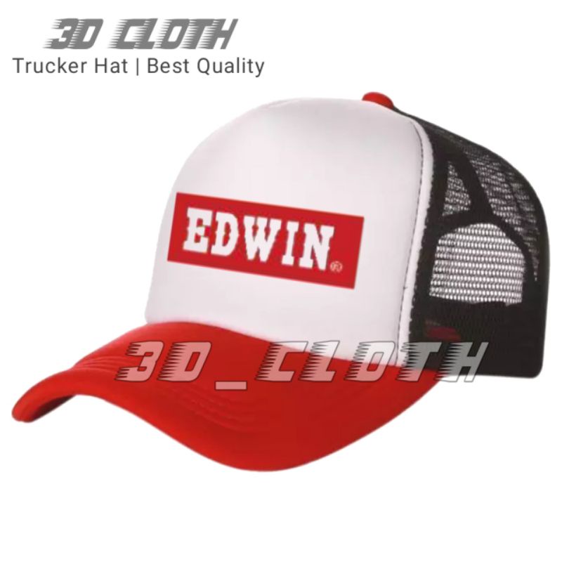 Edwin Trucker Hat - หมวกยีนส์ Edwin